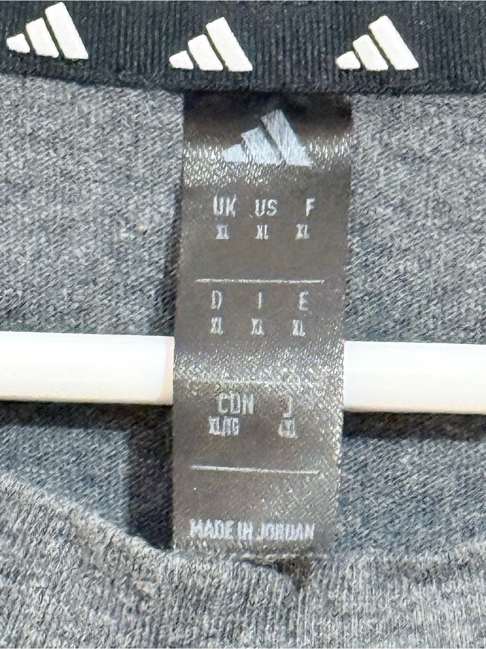 adidas Men's Train Essentials Feelready Training Tee Grey Size XL - Picture 4 of 4